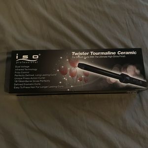 ISO hair curler! comes with box and long cord